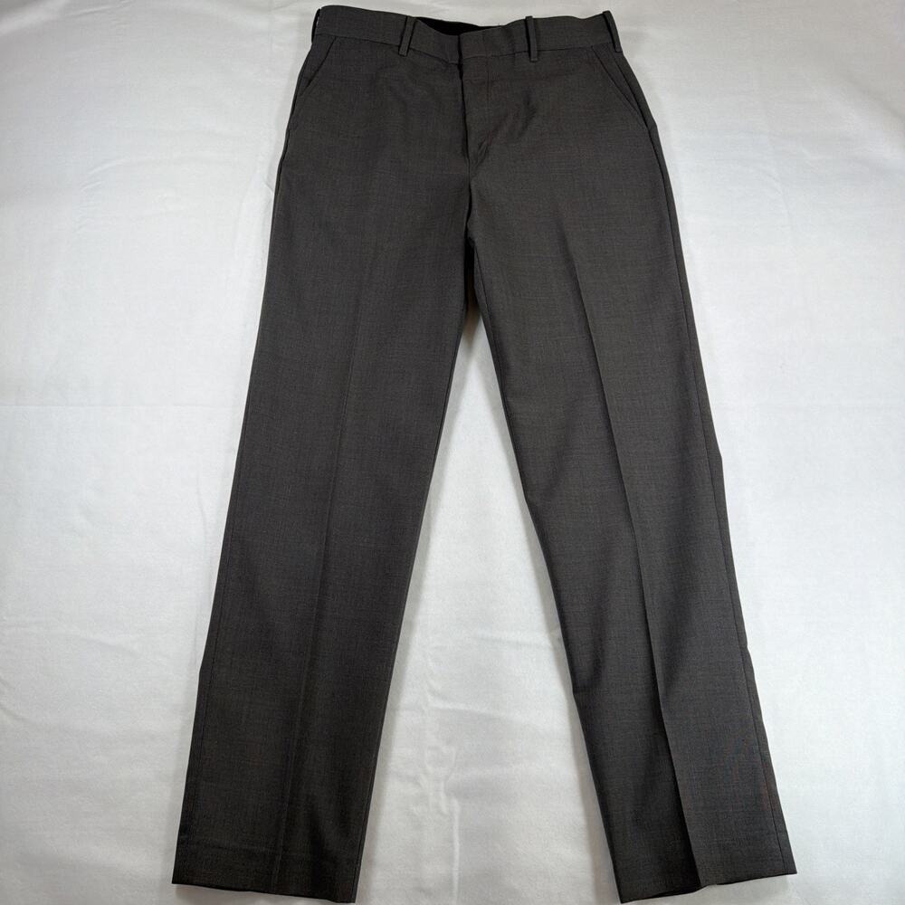 Edwards Men 34x32 tuff-tested Essential Easy Fit pants Gray Formal office Work